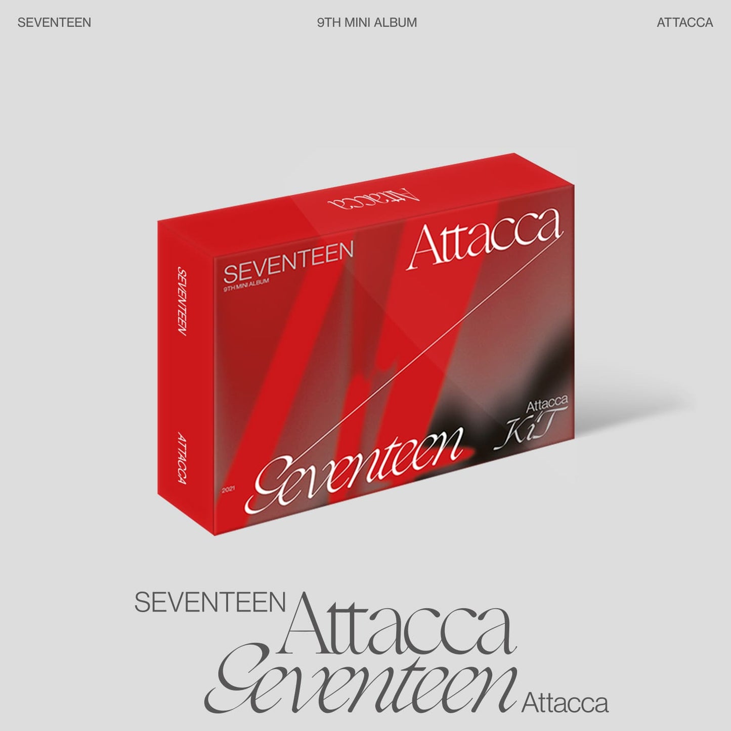 SEVENTEEN 9th Mini Album [Attacca] (KiT Ver.)