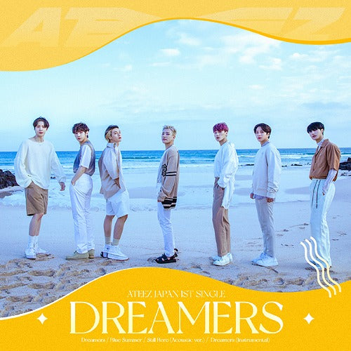 Ateez [JP] 1st Single [Dreamers] (CD+DVD, Type A)