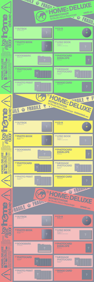 [PRE-ORDER] BOYNEXTDOOR 1st Studio Album Repackage [HOME : DELUXE]