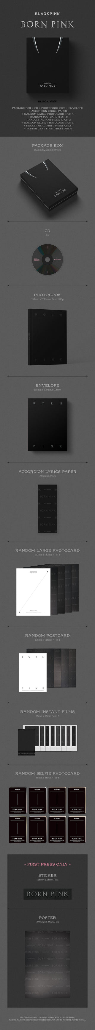 BLACKPINK 2nd Album [BORN PINK] (BOX SET Ver.)