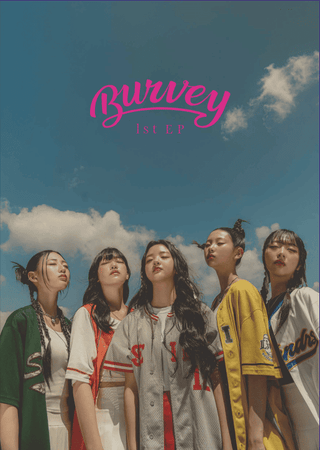 Burvey 1st EP Album [A E I O U]