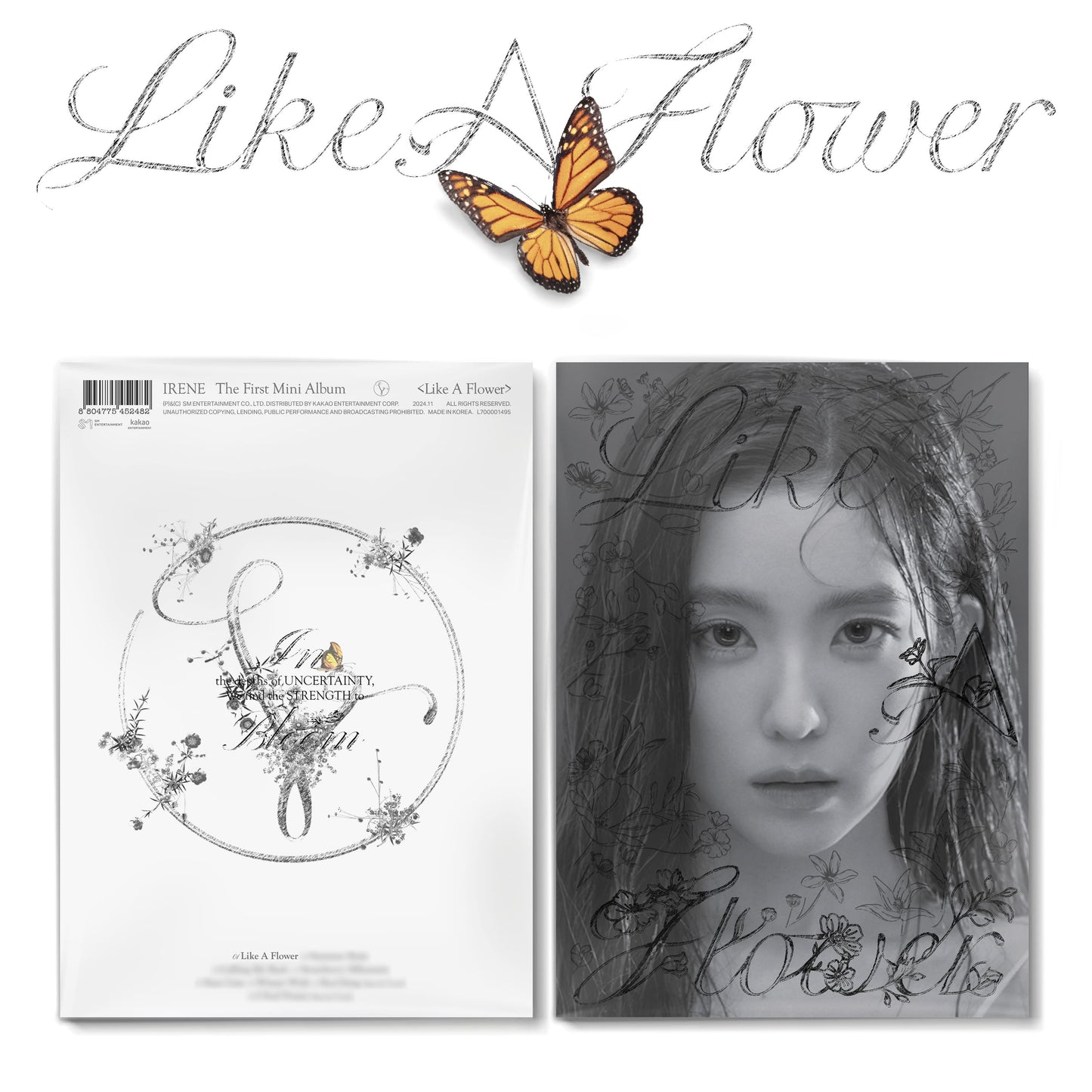 IRENE (Red Velvet) 1st Mini Album [Like A Flower] (Photo Book Ver.)