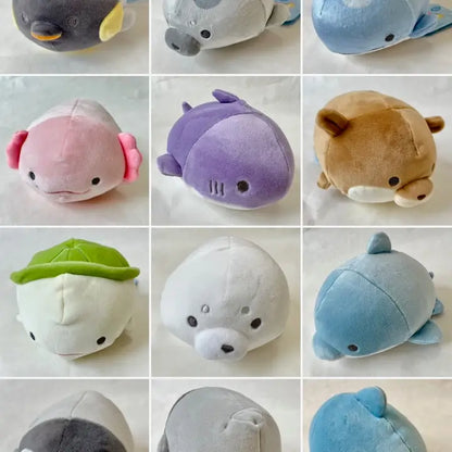 Round Sealife Animals Plush