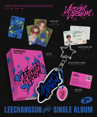 LEE CHANGSUB (BTOB) Single Album [VROOM VROOM] (START Ver. / VROOM Ver.)  (META Album)