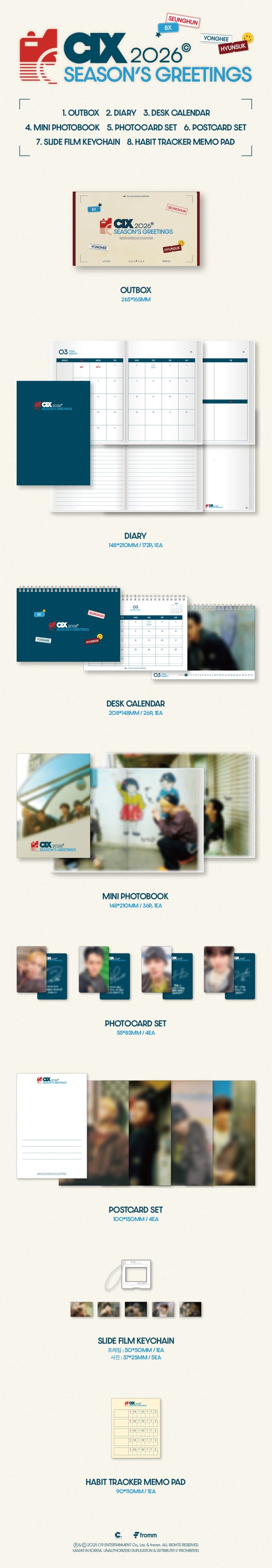 CIX 2026 SEASON'S GREETINGS