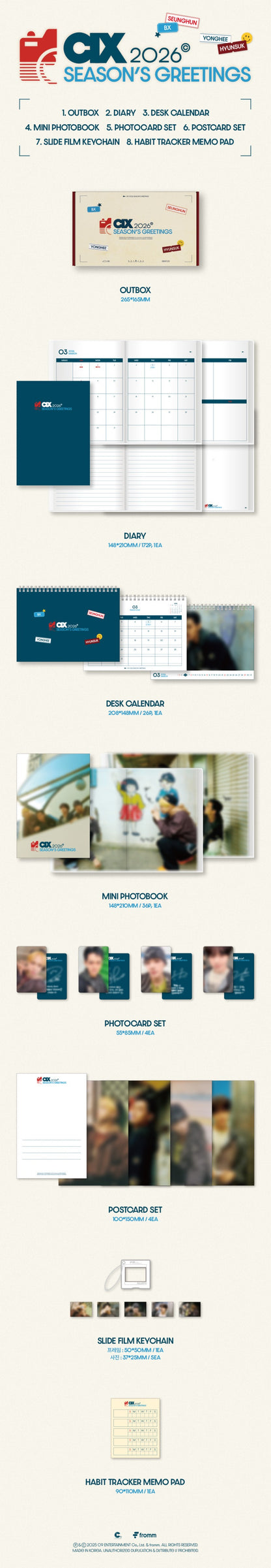 CIX 2026 SEASON'S GREETINGS