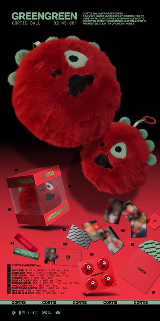 [PRE-ORDER] CORTIS 2nd EP [GREENGREEN] (CORTIS Ball Ver.)