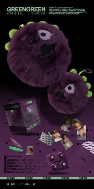 [PRE-ORDER] CORTIS 2nd EP [GREENGREEN] (CORTIS Ball Ver.)
