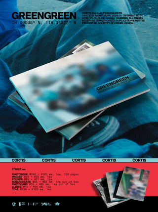 CORTIS 2nd EP [GREENGREEN] (Photobook Version)