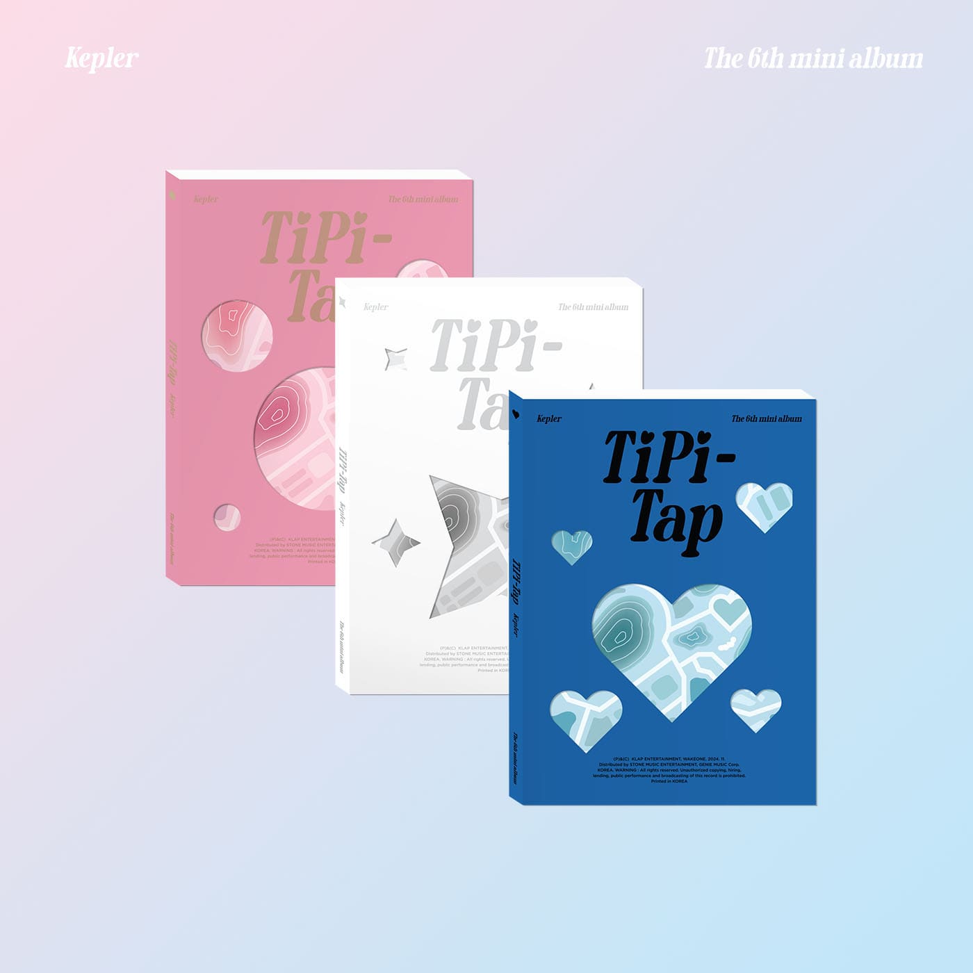 Kep1er 6th Mini Album [TIPI-TAP] (Connect N Ver. / Lost Ver. / Love & Seek Ver.)