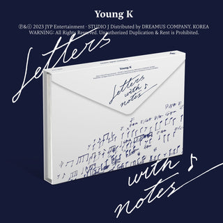 Young K (DAY6) 1st Full Album [Letters with notes] (Standard Version)