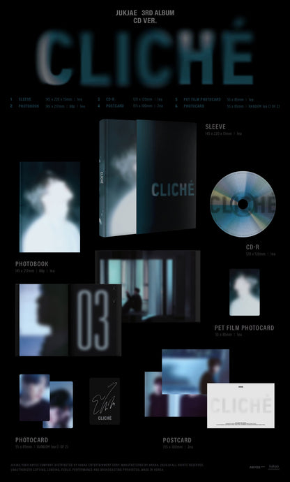 JUKJAE 3rd Album [CLICHÉ]