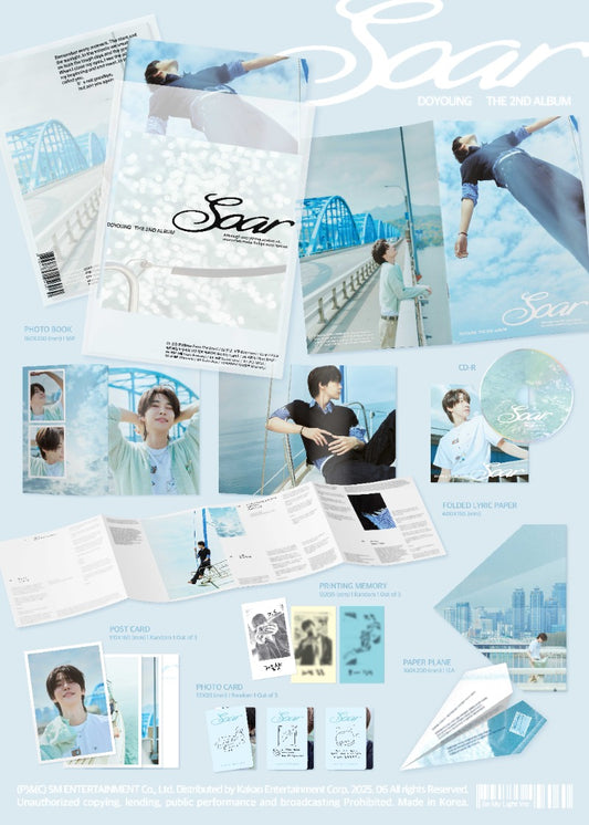 DOYOUNG (NCT) 2nd Mini Album [Soar] (Be My Light Ver.)
