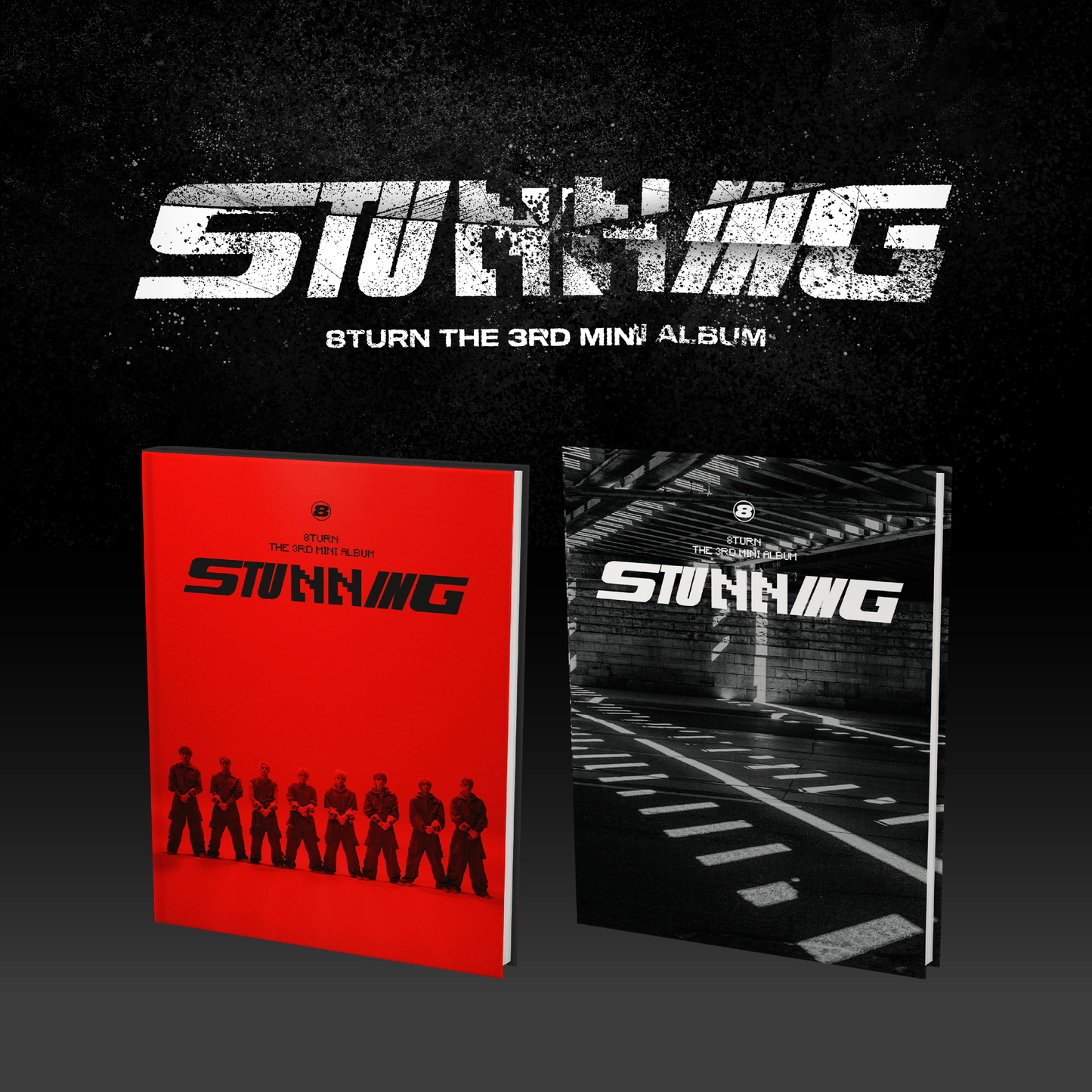 8TURN 3rd Mini Album [STUNNING] (THE NEW Ver. / THE REAL Ver.)