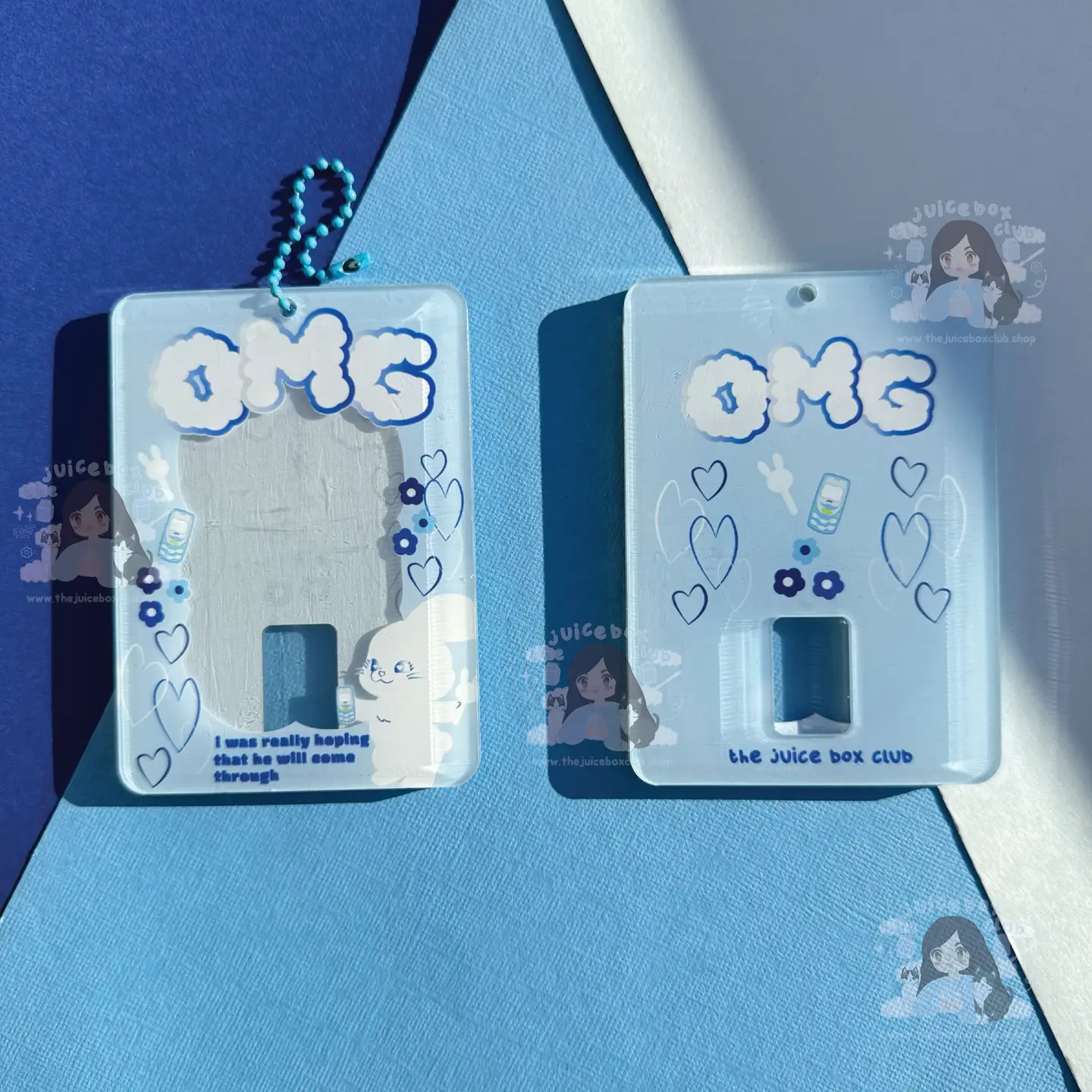 OMG Acrylic Photocard Holder