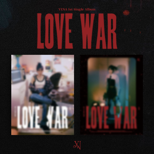 YENA 1st Single Album [Love War]