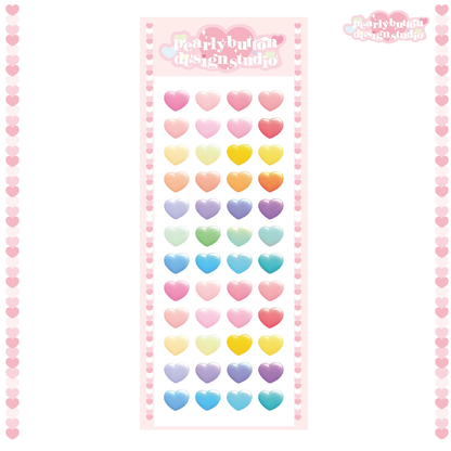 Heart Mini Sticker Sheet