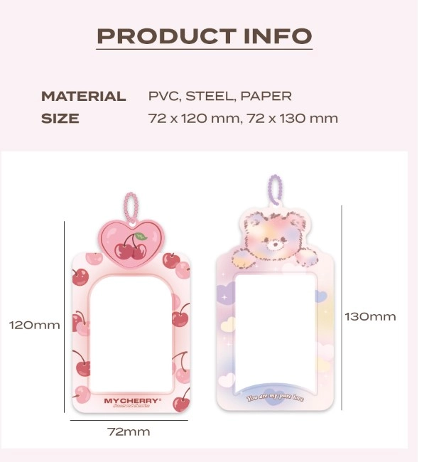 Sweet Cherry Photocard Holder