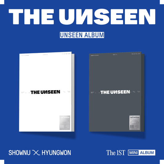 SHOWNU X HYUNGWON 1st Mini Album [THE UNSEEN] (UNSEEN ALBUM) (Limited Edition)