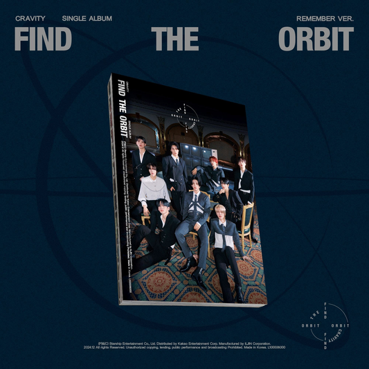 CRAVITY 1st Single Album [FIND THE ORBIT] (Remember Ver.)