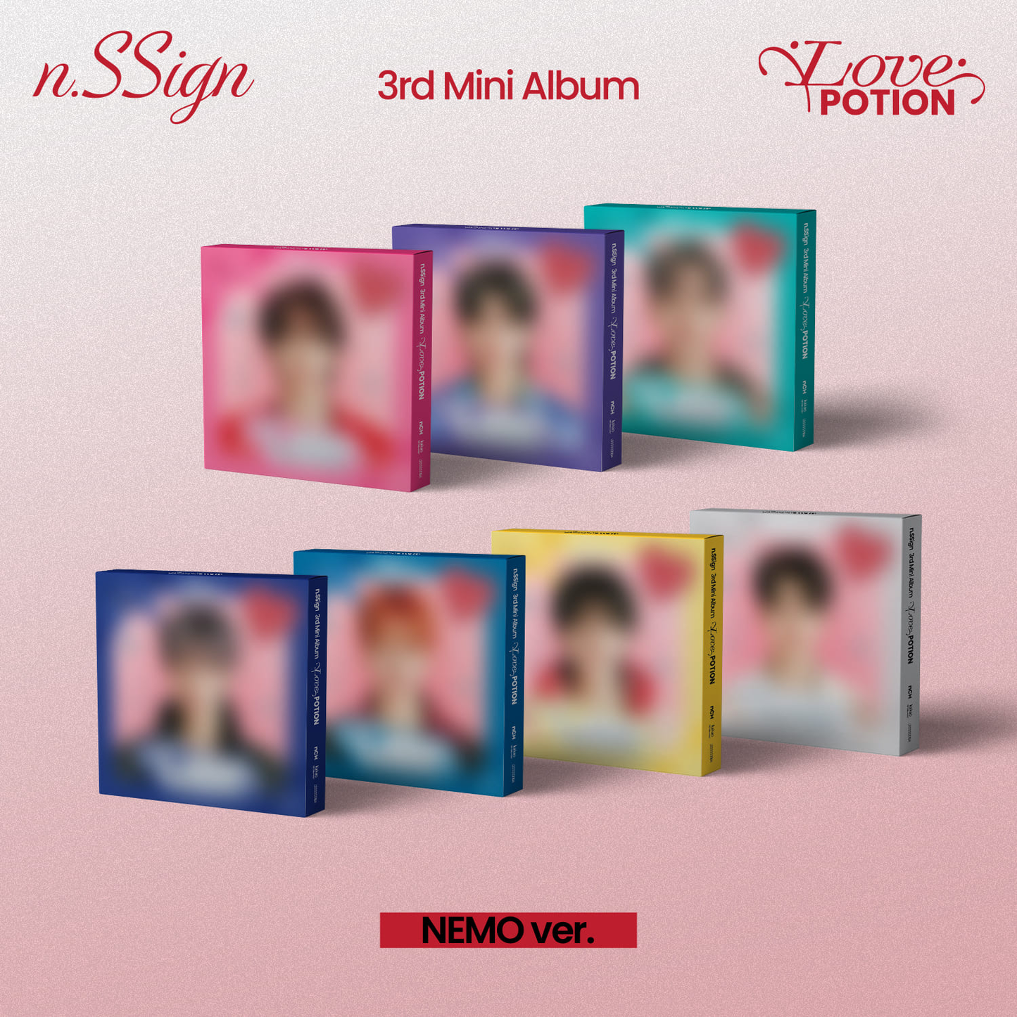 n.SSign 3rd Mini Album [Love Potion] (NEMO Ver.)