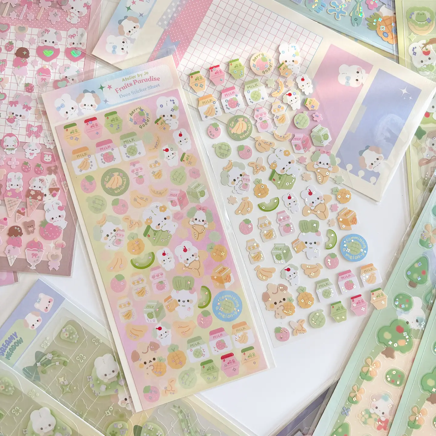 Fruits Paradise Deco Sticker Sheet