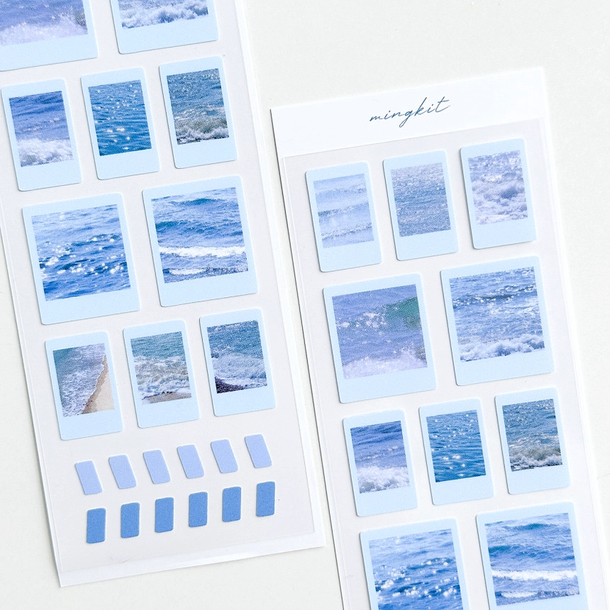 Sea Instant Photo Seal Sticker