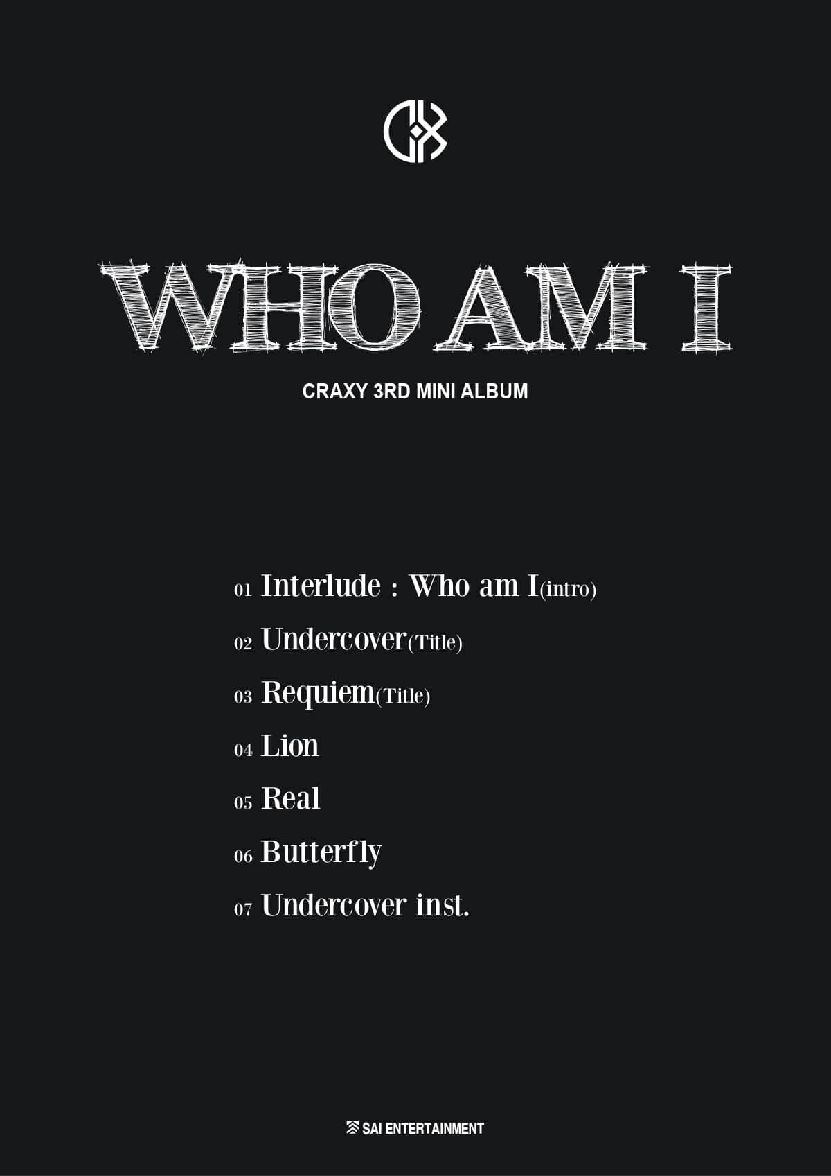 CRAXY 3rd Mini Album [Who Am I] (Light Pack)