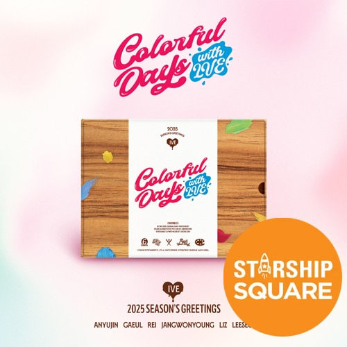 [STARSHIP SQUARE POB] IVE 2025 Season's Greetings [Colorful Days with IVE]