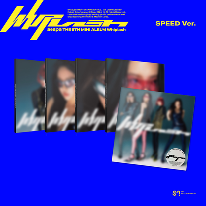 aespa 5th Mini Album [Whiplash] (SPEED Ver.)