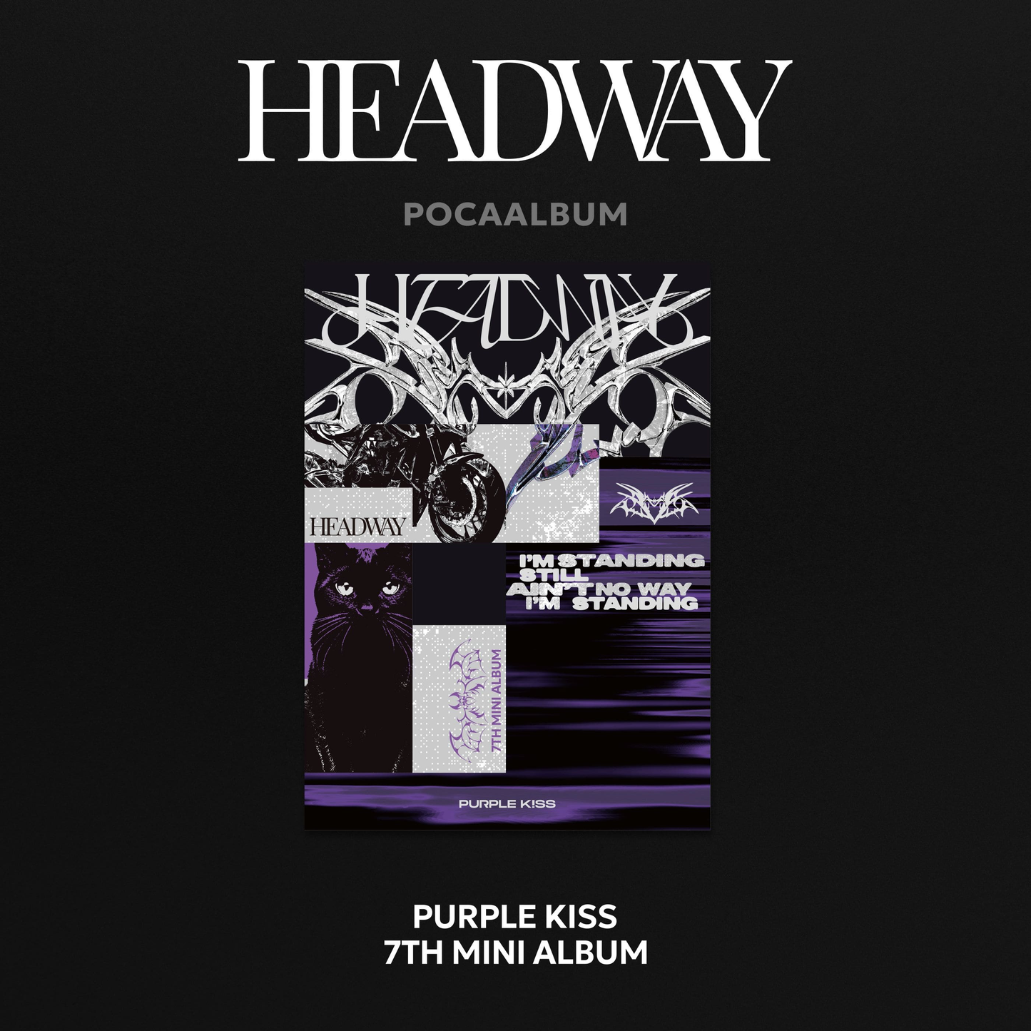 PURPLE KISS 7th Mini Album [HEADWAY] (POCAALBUM)