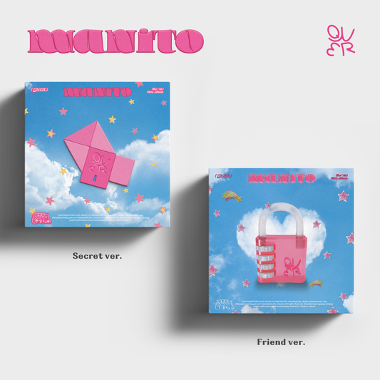 QWER 1st Mini Album [MANITO] (Secret ver. / Friend ver.) (Random Ver.)