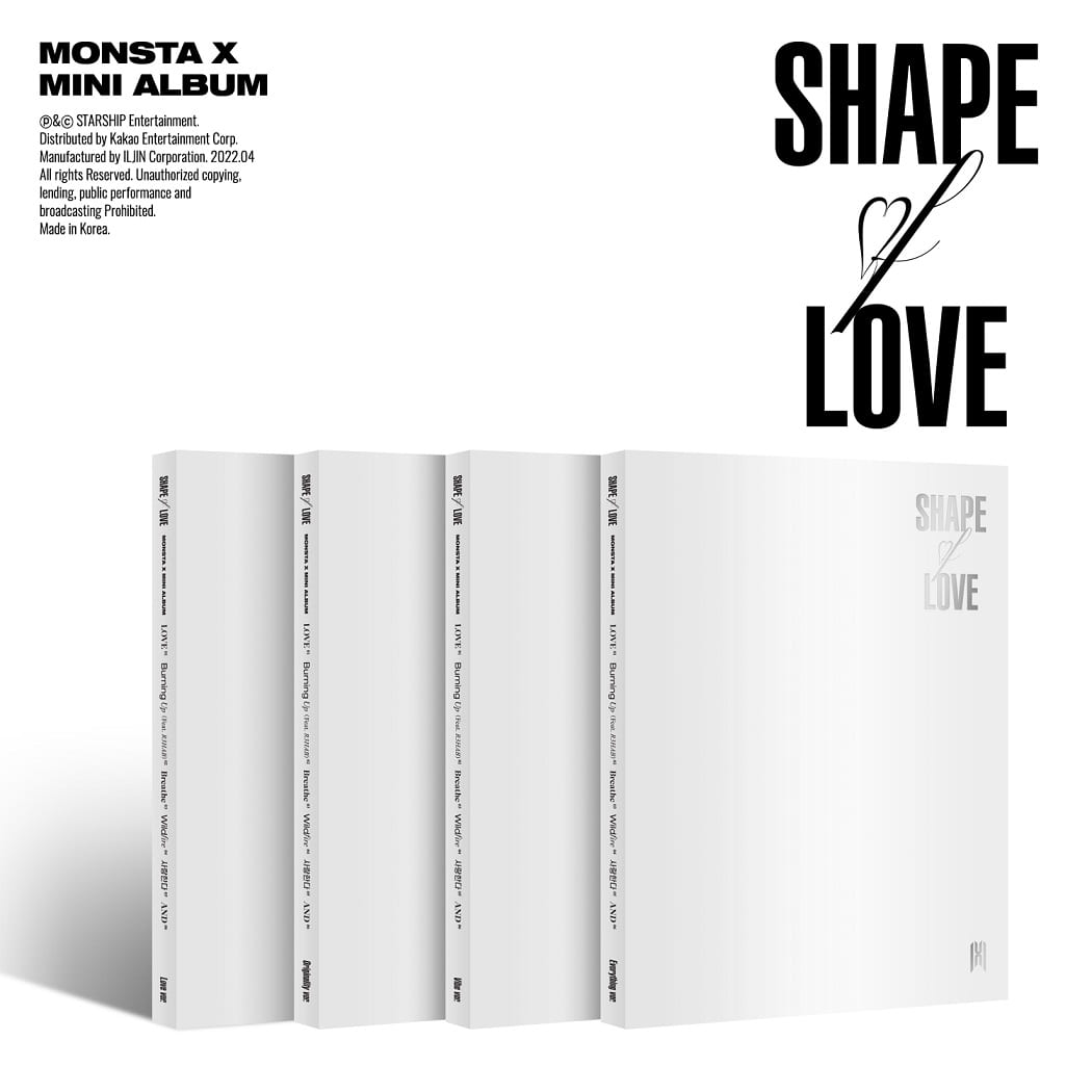 MONSTA X 11th Mini Album [SHAPE of LOVE]