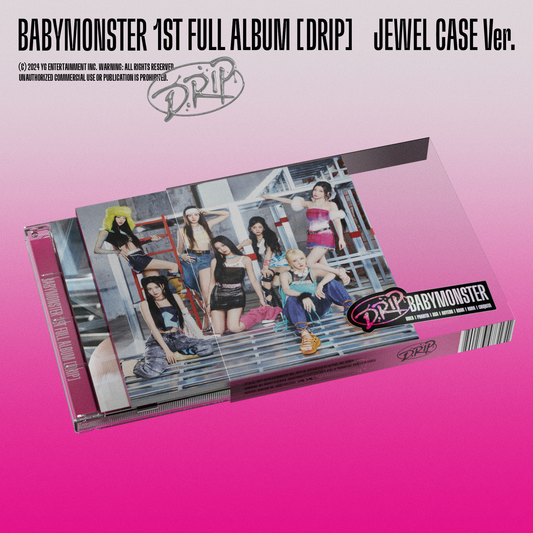 BABYMONSTER 1st Full Album [DRIP] (JEWEL CASE Ver.)