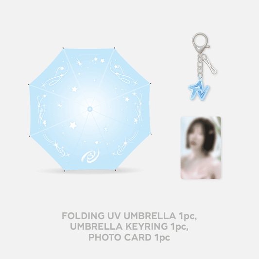 Red Velvet Cosmic MD [Folding Umbrella + Umbrella Keyring]