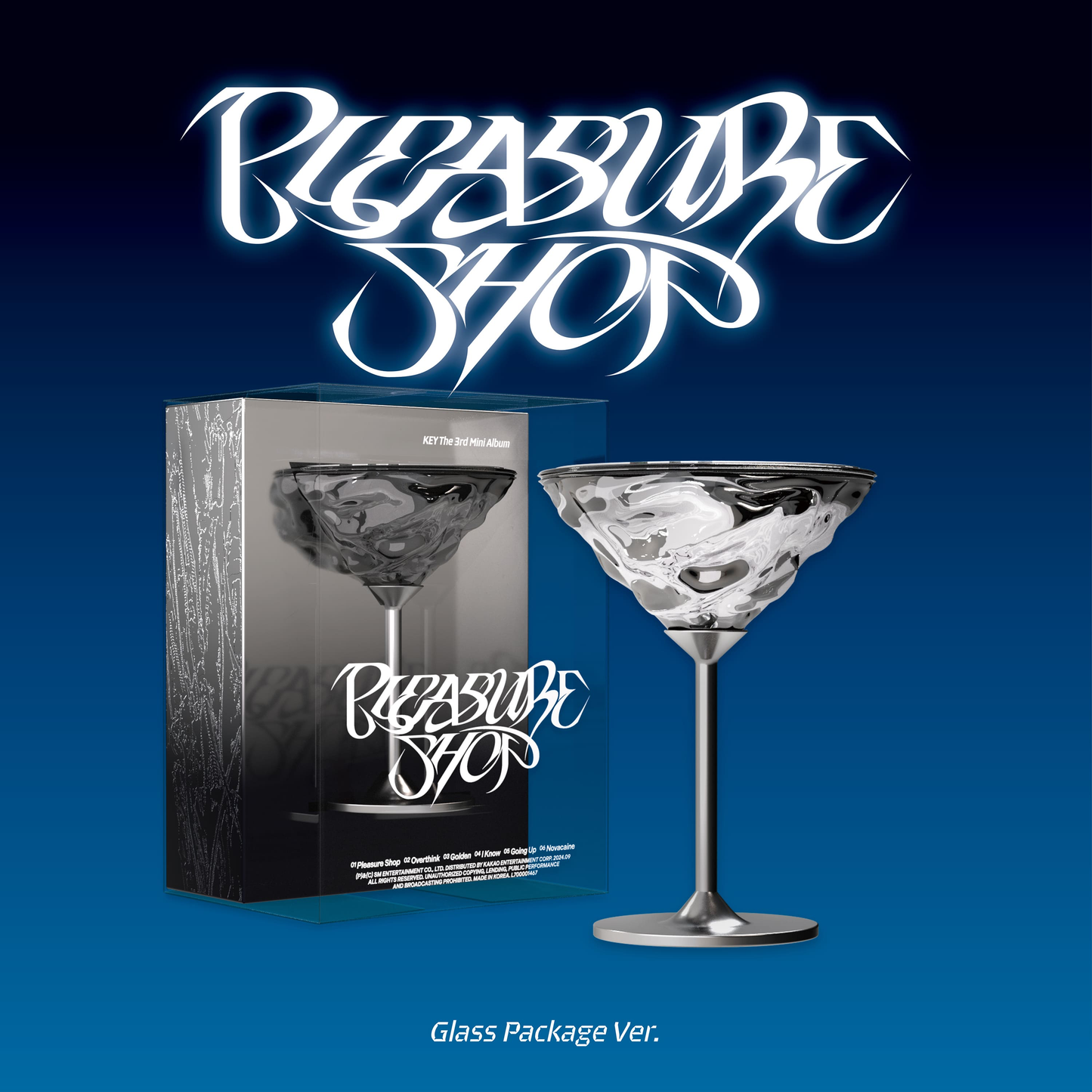 KEY (SHINee) 3rd Mini Album [Pleasure Shop] (Glass Package Ver.)