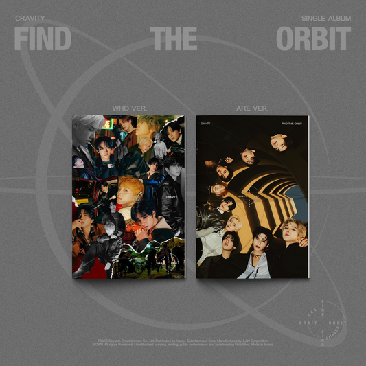 CRAVITY 1st Single Album [FIND THE ORBIT]