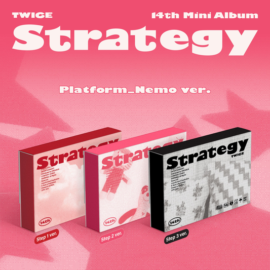 TWICE 14th Mini Album [STRATEGY] (Platform_Nemo Ver.)