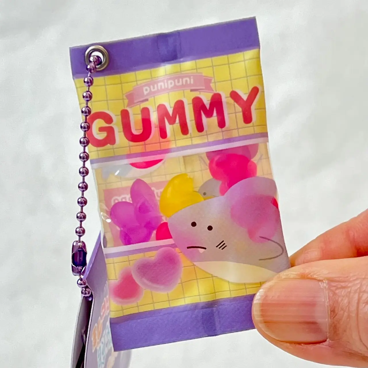 Shark Gummy Key Charm