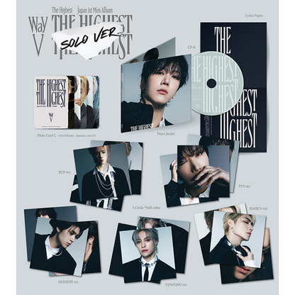 [JP] WayV - Japan 1st Mini Album [The Highest] (LIMITED) (Member Ver.)