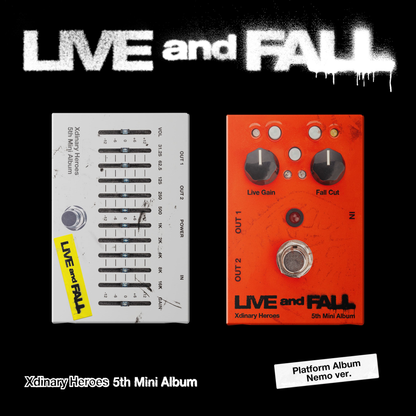 Xdinary Heroes 5th Mini Album [LIVE and FALL] (LIVE Ver. / FALL Ver.) (Platform Album Nemo Ver.)