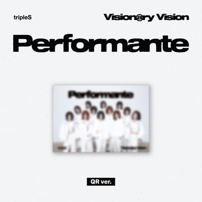 tripleS Visionary Vision 1st Full Album [Performante] (QR Ver.)