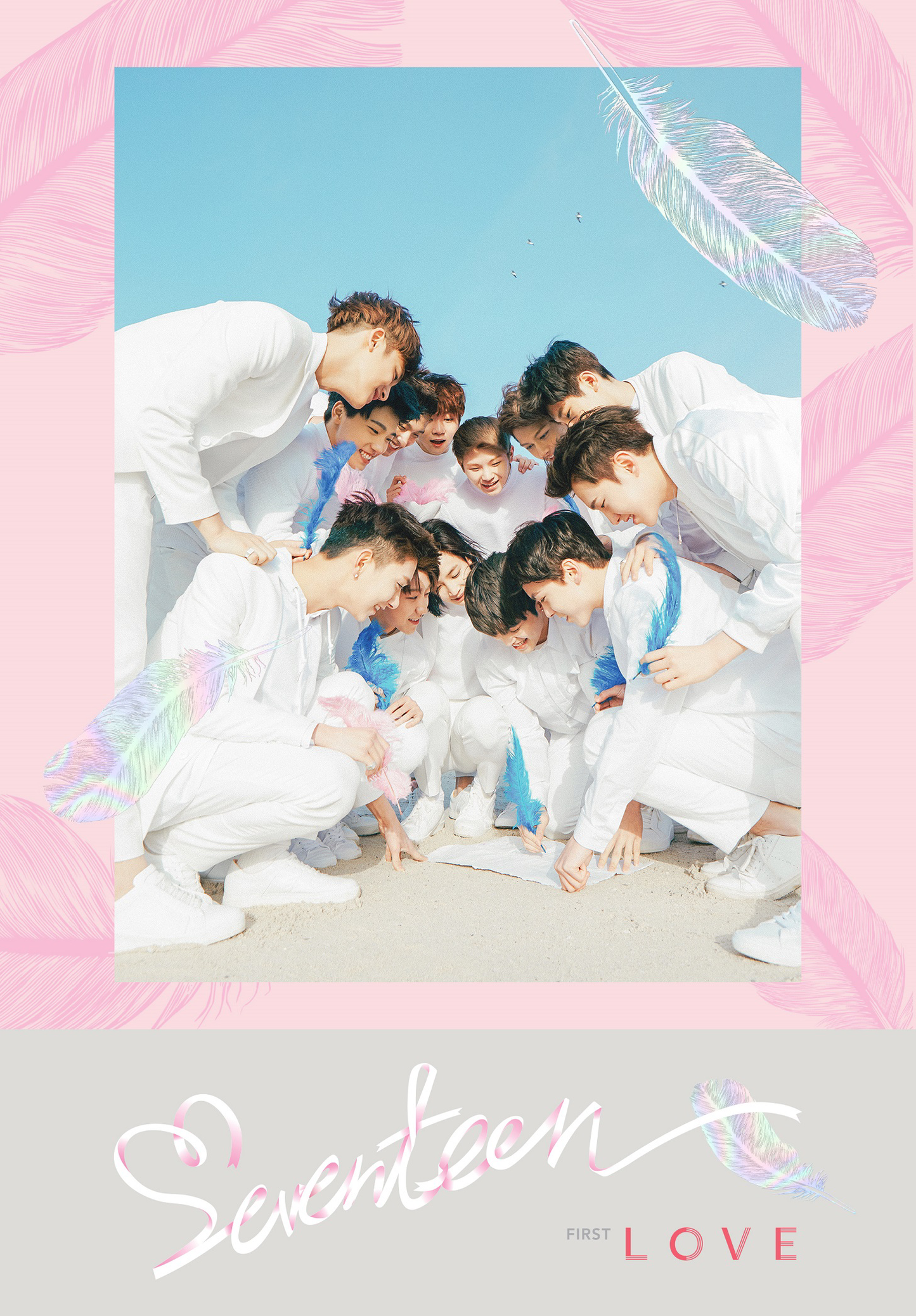 SEVENTEEN 1st Album [FIRST LOVE & LETTER] (LOVE Ver. / LETTER Ver.)