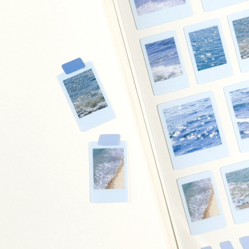 Sea Instant Photo Seal Sticker