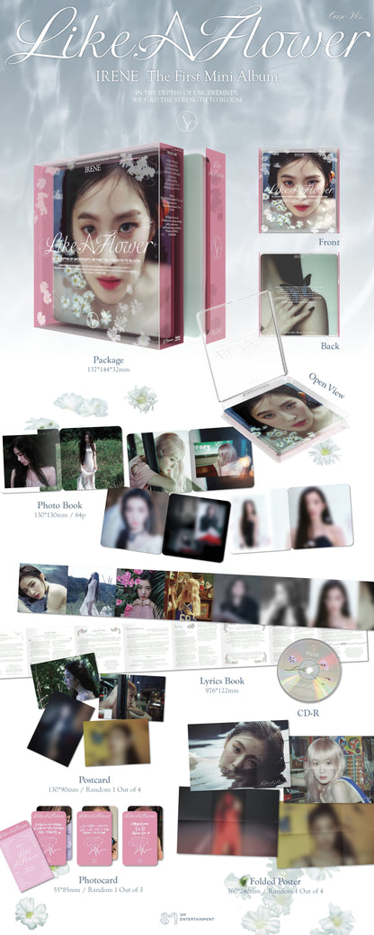 IRENE (Red Velvet) 1st Mini Album [Like A Flower] (Case Ver.)