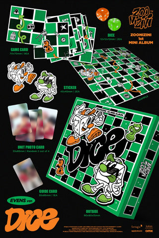 ZOONIZINI (ASTRO) 1st Mini Album [DICE] (META)