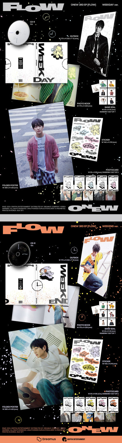 ONEW 3rd Mini Album [FLOW]