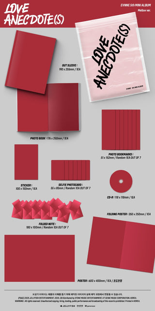EVNNE 5th Mini Album [LOVE ANECDOTE(S)] (Photobook)
