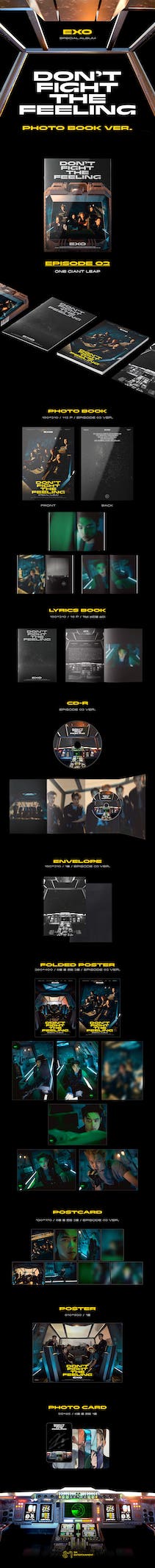 EXO Special Album [DON’T FIGHT THE FEELING] (Photobook Ver.2)