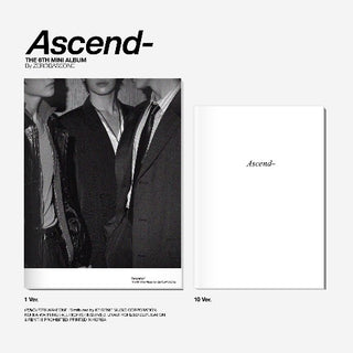 ZEROBASEONE 6th Mini Album [Ascend-] (Photobook Ver.) (1 Ver. & 10 Ver.)